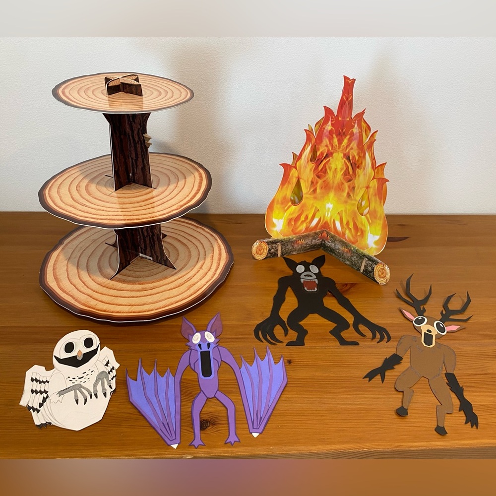 ROBLOX Birthday Decoration. 99 Nights in the Forest.